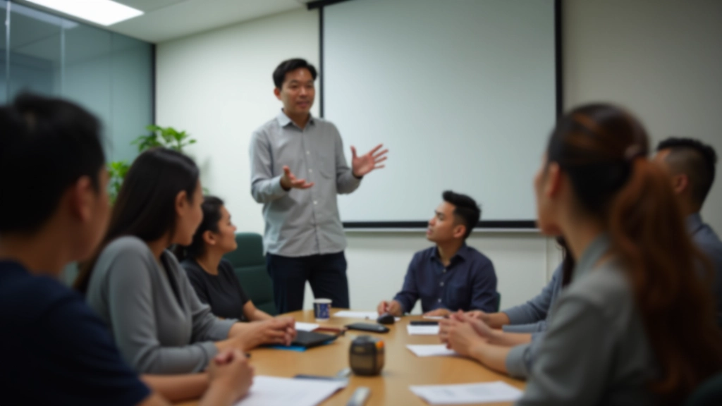 Interpersonal skills workshop with communication exercises